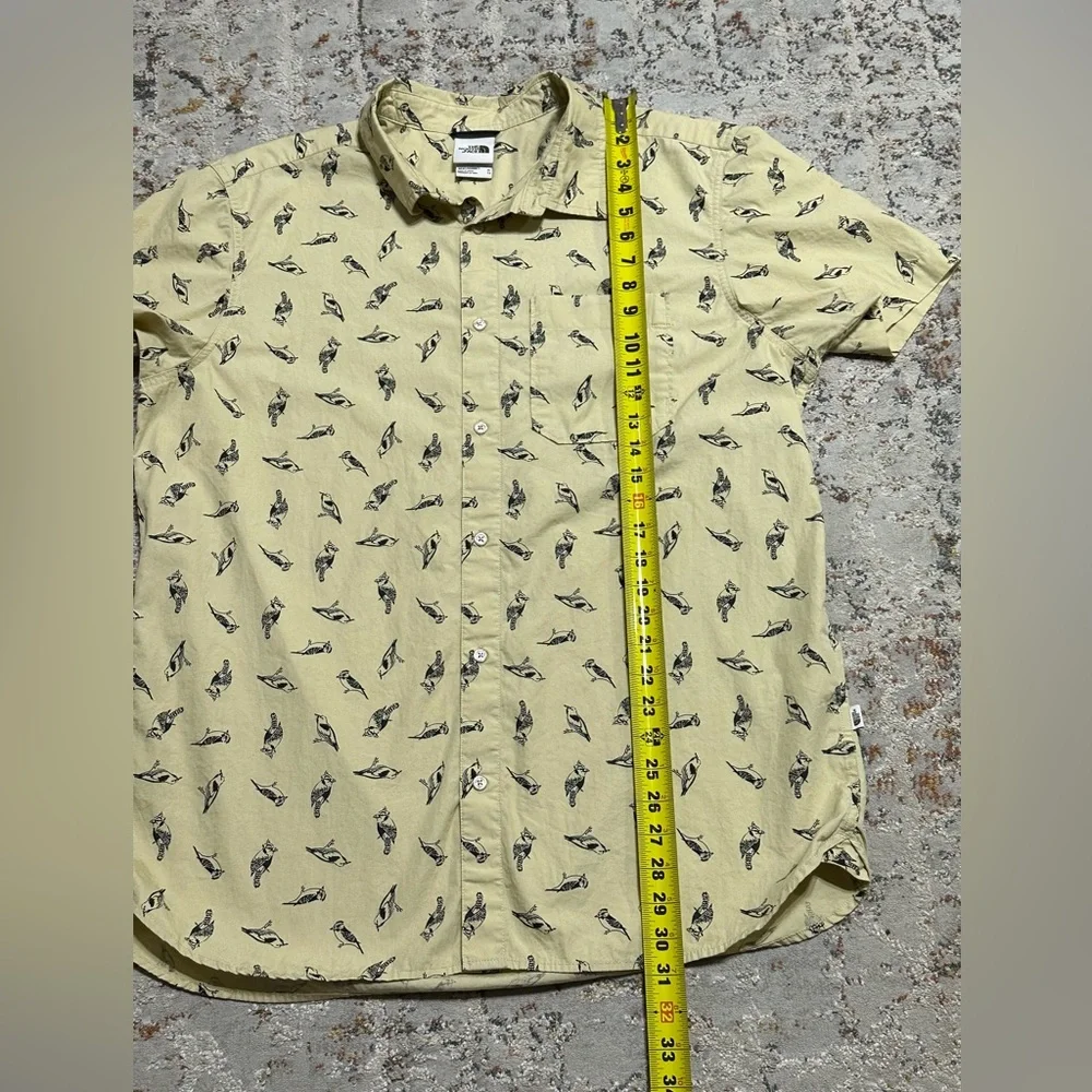 The North Face Men's Baytrail Button Down Shirt- XL Bird Watcher print